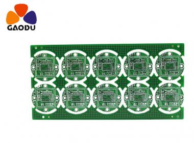 4層阻抗控制金屬包邊噴錫PCB電路板