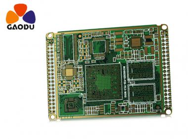 6層阻抗半孔細(xì)密線路PCB電路板